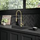 ZLINE Sierra Kitchen Faucet in Champagne Bronze (SRA-KF-CB)