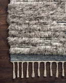 Loloi Khalid Collection - - Hand Knotted Rug in Pewter & Ink (KF-04)