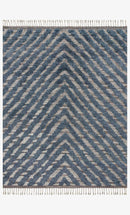 Loloi Khalid Collection - - Hand Knotted Rug in Blue & Pewter (KF-06)