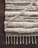 Loloi Khalid Collection - - Hand Knotted Rug in Ivory & Taupe (KF-07)