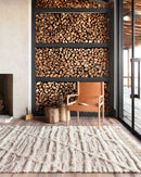 Loloi Khalid Collection - - Hand Knotted Rug in Ivory & Taupe (KF-07)