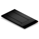 6 x 4 Black Wood Sample (WS-C)