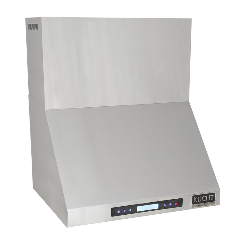 Kucht 36-Inch Wall Mounted Range Hood 900 CFM in Stainless Steel & Silver (KRH3621A)