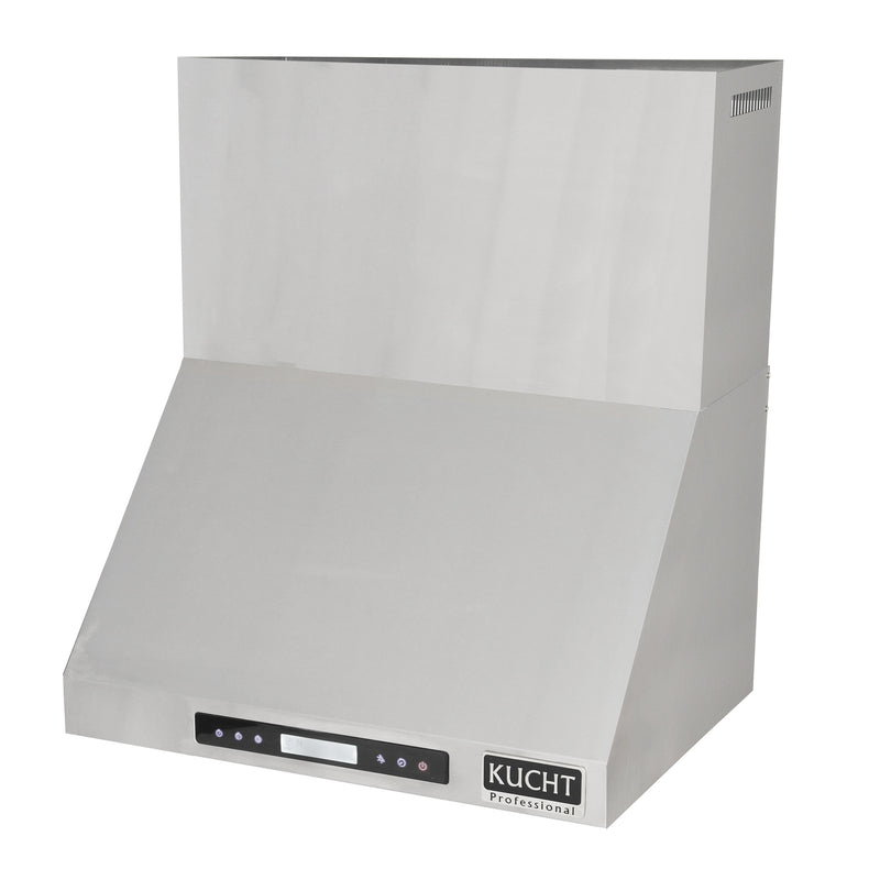 Kucht 36-Inch Wall Mounted Range Hood 900 CFM in Stainless Steel & Silver (KRH3621A)