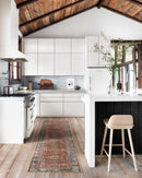 Loloi II Layla Collection - Traditional Power Loomed Rug in Brick & Blue (LAY-01)