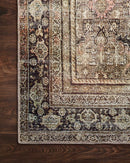 Loloi II Layla Collection - Traditional Power Loomed Rug in Olive & Charcoal (LAY-03)