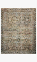 Loloi II Layla Collection - Traditional Power Loomed Rug in Olive & Charcoal (LAY-03)