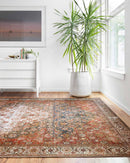 Loloi II Layla Collection - Traditional Power Loomed Rug in Ocean (LAY-05)