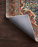 Loloi II Layla Collection - Traditional Power Loomed Rug in Cobalt Blue & Spice (LAY-09)