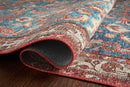 Loloi II Layla Collection - Traditional Power Loomed Rug in Marine & Clay (LAY-10)