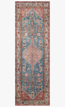 Loloi II Layla Collection - Traditional Power Loomed Rug in Marine & Clay (LAY-10)
