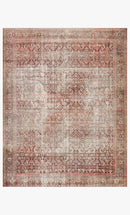 Loloi II Layla Collection - Traditional Power Loomed Rug in Cinnamon & Sage (LAY-11)