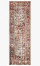Loloi II Layla Collection - Traditional Power Loomed Rug in Cinnamon & Sage (LAY-11)