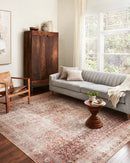 Loloi II Layla Collection - Traditional Power Loomed Rug in Cinnamon & Sage (LAY-11)