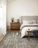 Loloi II Layla Collection - Traditional Power Loomed Rug in Antique & Moss (LAY-13)