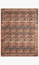 Loloi II Layla Collection - Traditional Power Loomed Rug in Mocha & Blush (LAY-14)
