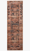 Loloi II Layla Collection - Traditional Power Loomed Rug in Mocha & Blush (LAY-14)