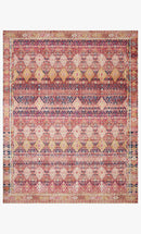 Loloi II Layla Collection - Traditional Power Loomed Rug in Magenta (LAY-15)