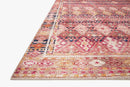 Loloi II Layla Collection - Traditional Power Loomed Rug in Magenta (LAY-15)