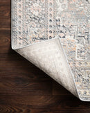Loloi II Lucia Collection - Transitional Power Loomed Rug in Grey & Sunset (LUC-01)
