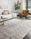 Loloi II Lucia Collection - Transitional Power Loomed Rug in Grey & Mist (LUC-04)