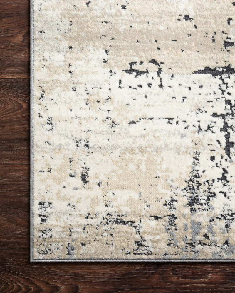 Loloi II Lucia Collection - Transitional Power Loomed Rug in Granite (LUC-06)