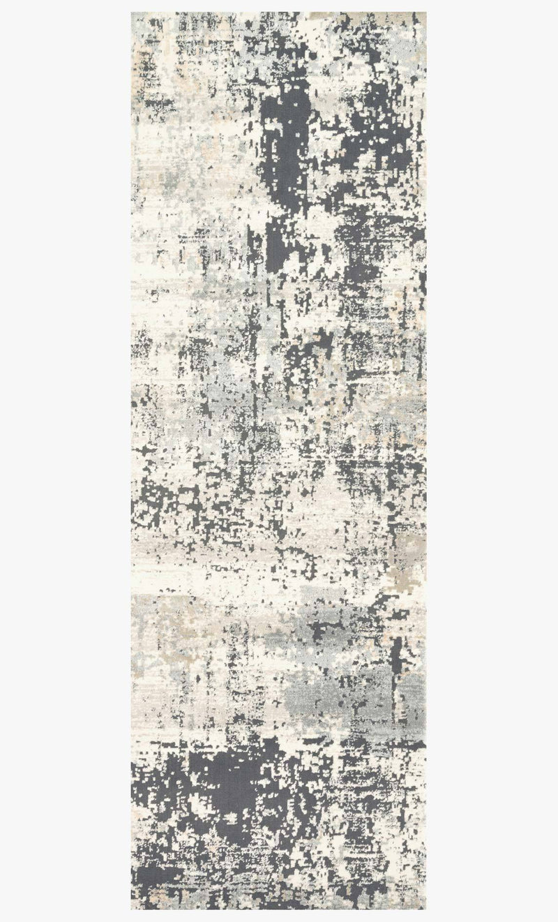 Loloi II Lucia Collection - Transitional Power Loomed Rug in Granite (LUC-06)