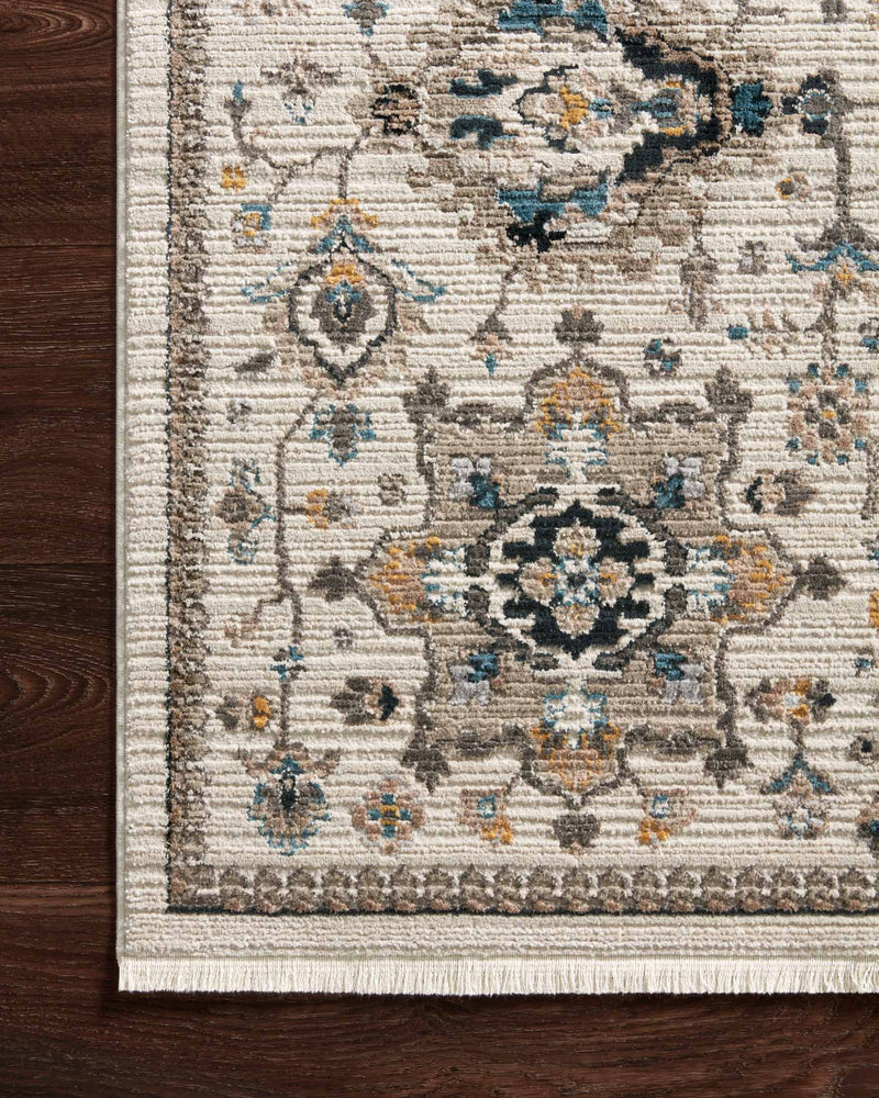 Loloi Leigh Collection - Transitional Power Loomed Rug in Ivory & Taupe (LEI-02)