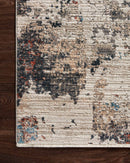 Loloi Leigh Collection - Transitional Power Loomed Rug in Ivory & Charcoal (LEI-05)