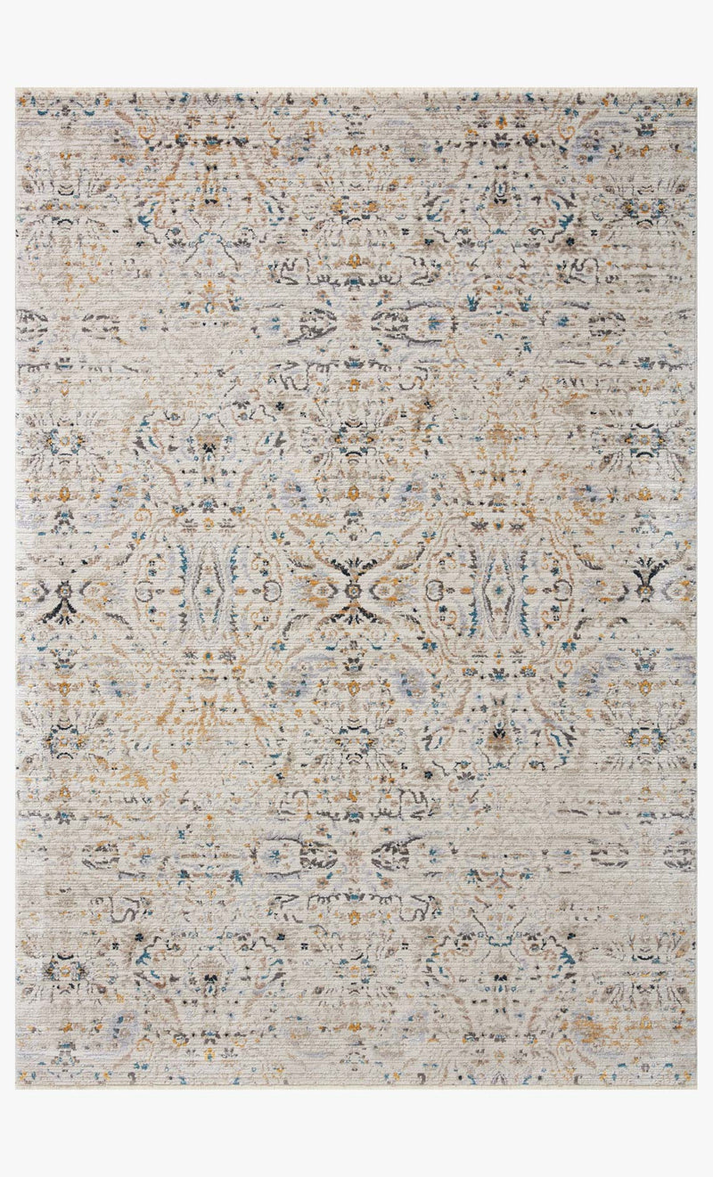 Loloi Leigh Collection - Transitional Power Loomed Rug in Ivory & Straw (LEI-07)