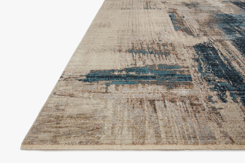 Loloi Leigh Collection - Transitional Power Loomed Rug in Slate & Denim (LEI-08)