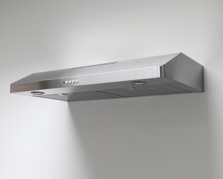 Faber 24-Inch Levante Under Cabinet Convertible Range Hood with 300 CFM Class Blower in Stainless Steel (LEVG24SS300)