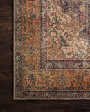 Loloi II Loren Collection - Traditional Power Loomed Rug in Plum (LQ-02)