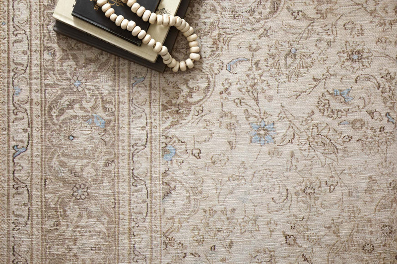 Loloi II Loren Collection - Traditional Power Loomed Rug in Sand & Taupe (LQ-03)