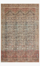 Loloi II Loren Collection - Traditional Power Loomed Rug in Charcoal (LQ-17)