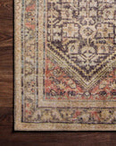 Loloi II Loren Collection - Traditional Power Loomed Rug in Charcoal (LQ-17)