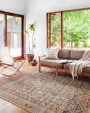 Loloi II Loren Collection - Traditional Power Loomed Rug in Charcoal (LQ-17)