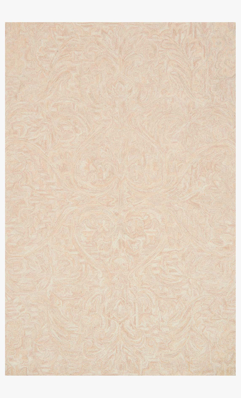 Loloi Lyle Collection - Transitional Hooked Rug in Blush (LK-01)