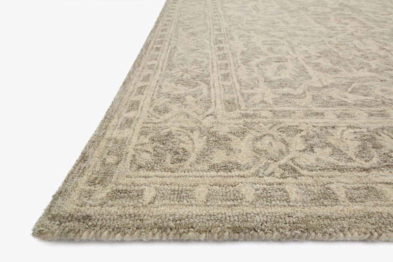 Loloi Lyle Collection - Transitional Hooked Rug in Stone (LK-02)