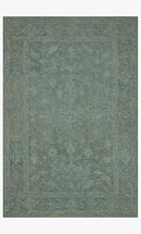 Loloi Lyle Collection - Transitional Hooked Rug in Teal (LK-05)