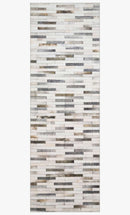Loloi II Maddox Collection - Contemporary Power Loomed Rug in Ivory & Grey (MAD-01)