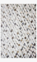 Loloi II Maddox Collection - Contemporary Power Loomed Rug in Grey & Mocha (MAD-02)