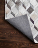 Loloi II Maddox Collection - Contemporary Power Loomed Rug in Grey & Mocha (MAD-02)