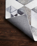 Loloi II Maddox Collection - Contemporary Power Loomed Rug in Grey & Ivory (MAD-03)