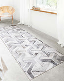 Loloi II Maddox Collection - Contemporary Power Loomed Rug in Silver & Ivory (MAD-05)