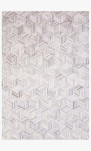 Loloi II Maddox Collection - Contemporary Power Loomed Rug in Lt Grey & Ivory (MAD-07)