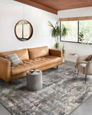 Loloi II Maeve Collection - Contemporary Power Loomed Rug in Slate & Mist (MAE-02)