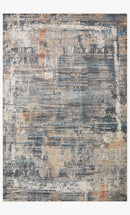 Loloi II Maeve Collection - Contemporary Power Loomed Rug in Slate & Apricot (MAE-03)