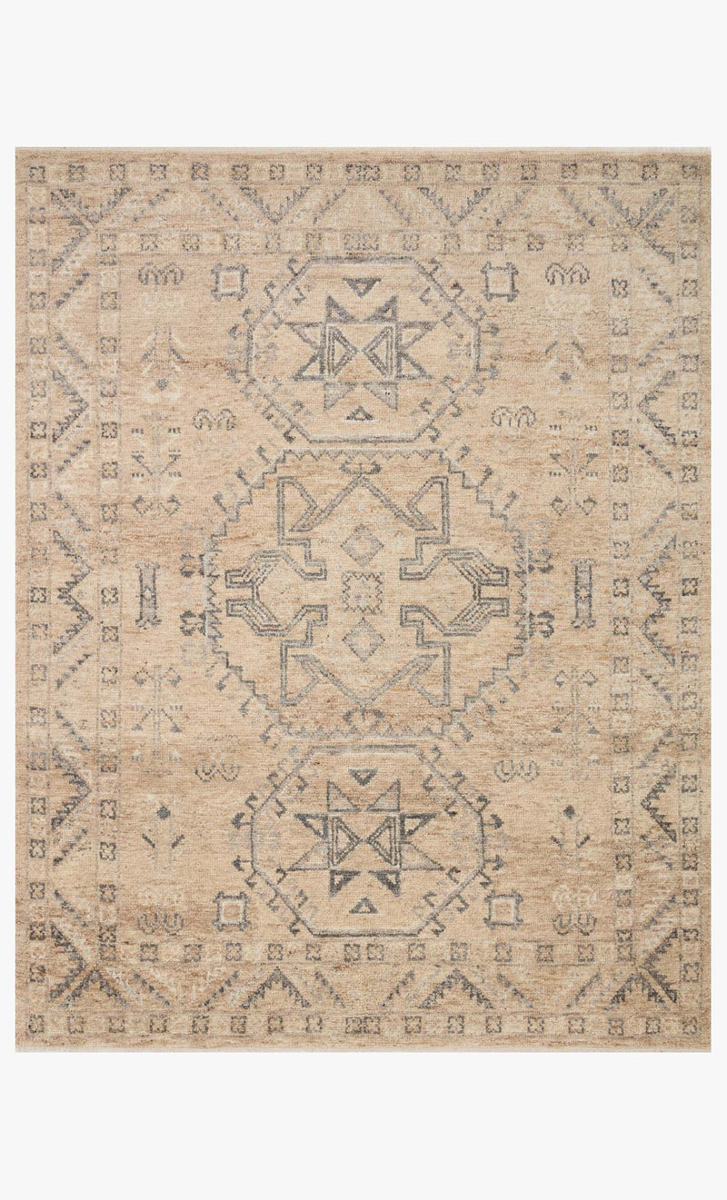 Loloi Traditional Hand Woven Rug - Marco Collection in Sand & Granite (MCO-01)