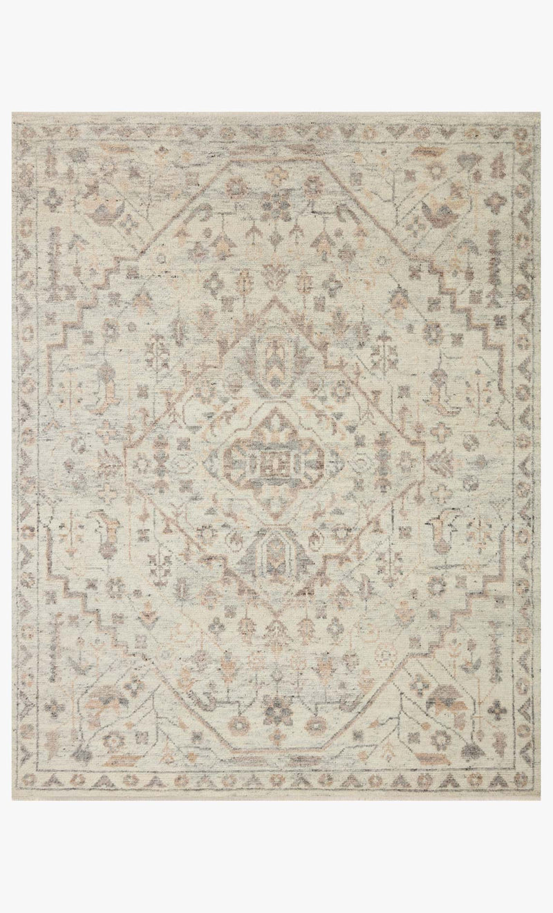 Loloi Traditional Hooked Rug - Marco Collection in Ivory & Taupe (MCO-02)